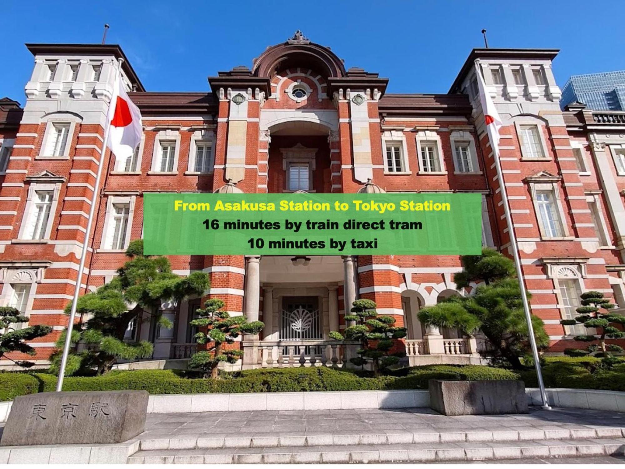 浅草寺3分｜浅草駅6分｜開放的｜畳寝室｜2-6人｜成田&羽田空港直通 Apartment Tokyo Exterior photo